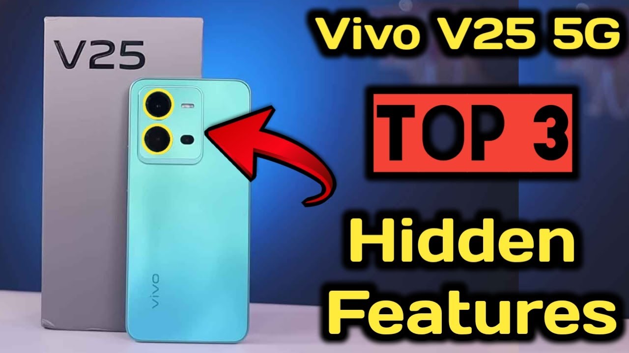 Vivo V25 5G Top 3 Hidden Features | tips and tricks