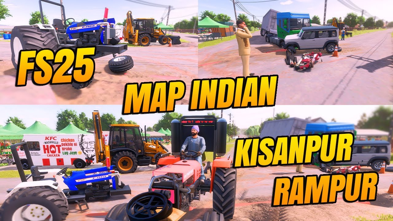 🔴 LIVE NOW | FS25 Indian Mods FREE Download 🚜Gameplay |❤️ #fs22 #gaming #farming