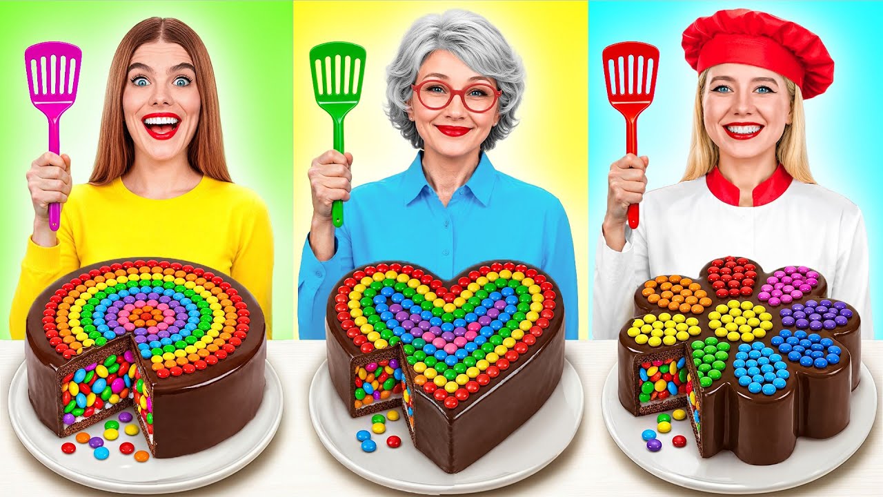 Me vs Grandma Cooking Challenge | Funny Food Tricks by Super Hyper DO
