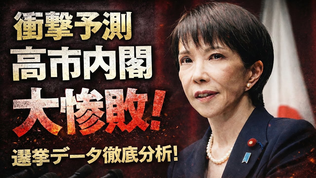 衝撃！高市早苗・自民党惨敗予測。安冨歩東京大学名誉教授。一月万冊清水