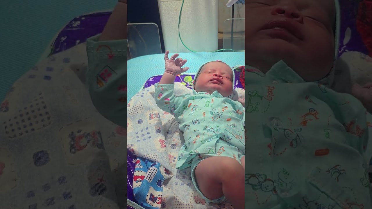 cute newborn baby crying 😍 ❣️ 