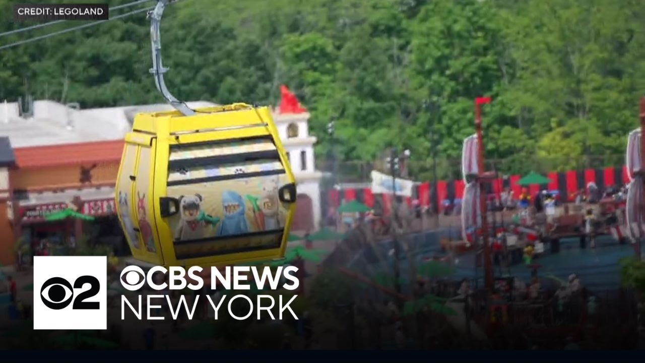 John Elliott visits Legoland New York in Goshen