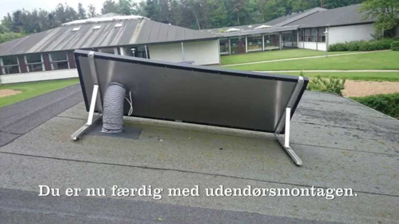 SolarVenti Tagmontage - tagpap (type 2)