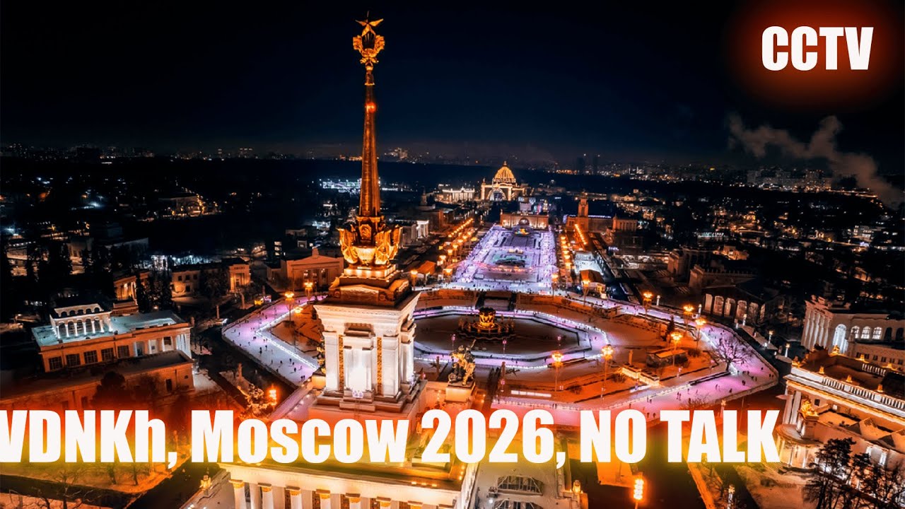 Walking in VDNKH, Moscow | The Most Soviet Place in Russia Today | Street Sounds