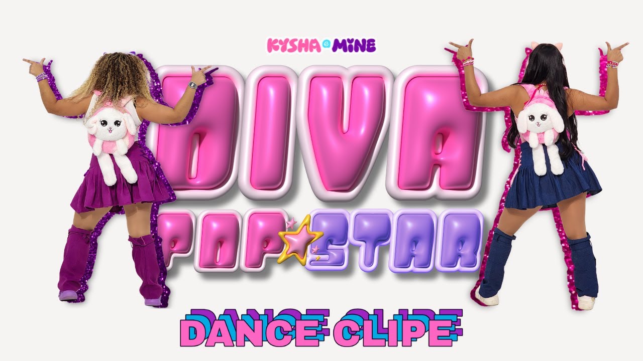 DIVA POPSTAR - Kysha e Mine, DJ 2F | Dance Clipe Oficial
