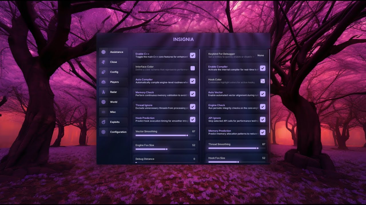 🚀 IMGUI MENU INSIGNIA ✨