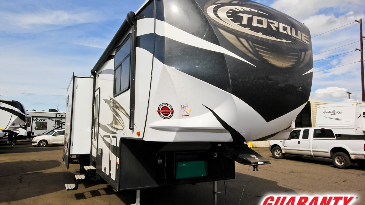 2018 Heartland Torque 325 Toy Hauler Fifth Wheel Video Tour • Guaranty.com