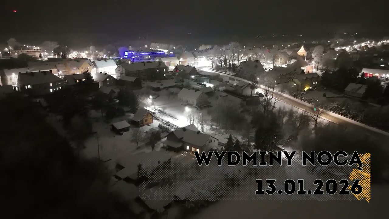 Wydminy nocą