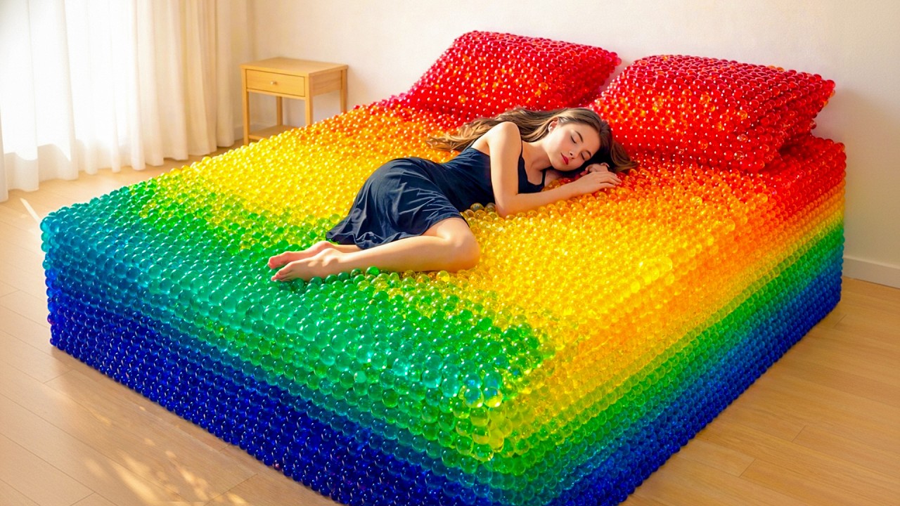 Which Cozy Dream Bed Would You Choose? 🛌🌈 | Relaxing AI Room Designs & Creative Ideas