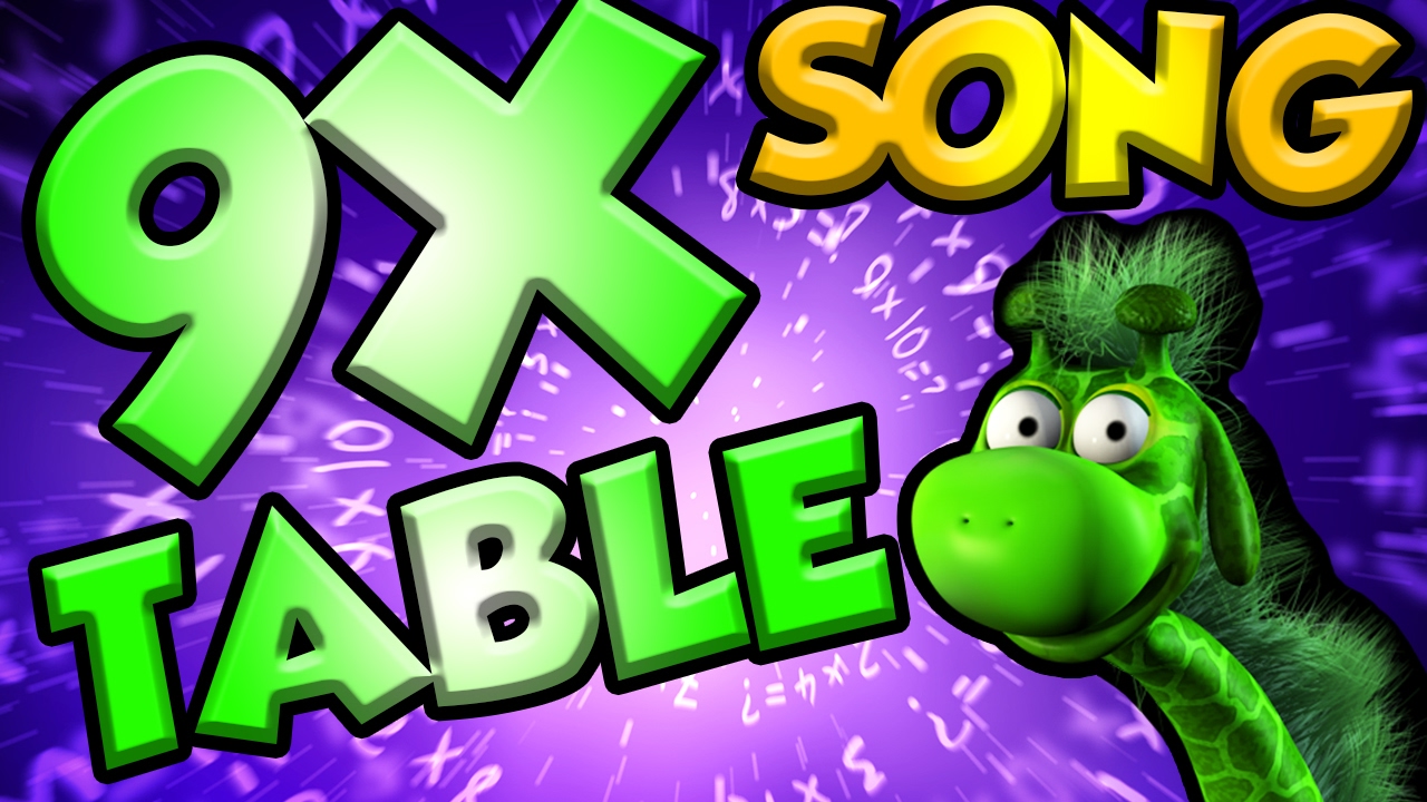 9 TIMES TABLE SONG - 9x TABLE ADVENTURE
