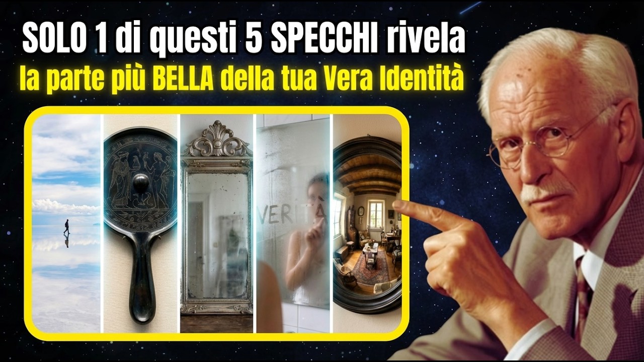 SOLO 1 di questi 5 SPECCHI rivela la parte più BELLA della tua Vera Identità — Carl Jung
