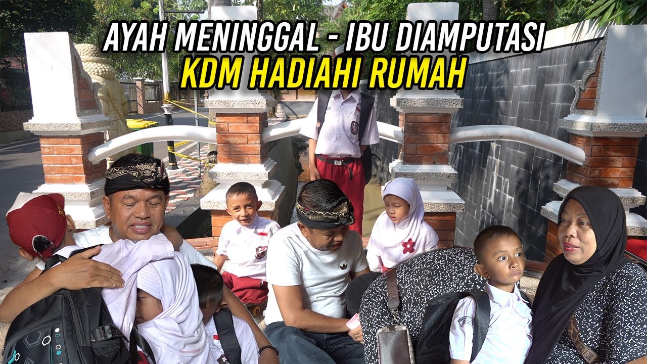 KISAH IKBAL | AYAH MEN1NGGAL IBU D1AMPUTASI | HIDUP HANYA BISA PASRAH KDM HADIAHI RUMAH