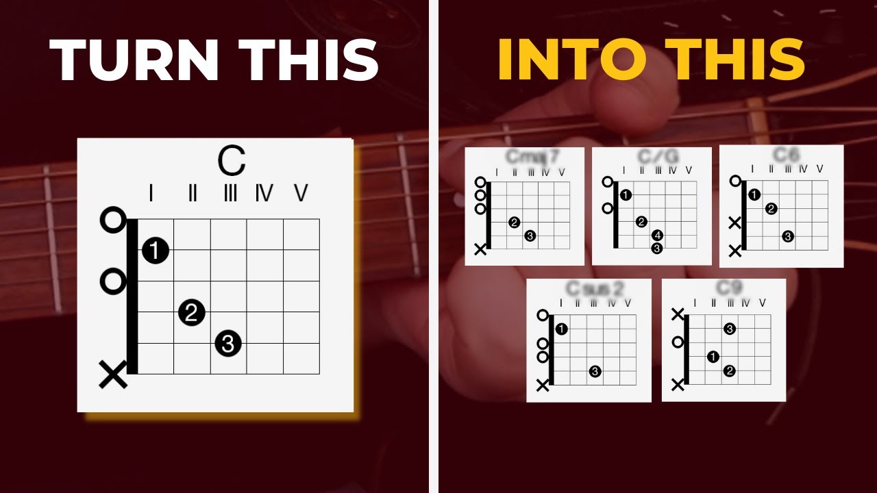5 Ways to Make the С CHORD Sound COOL (Nobody does it)