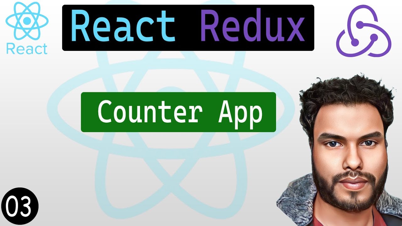 03 - Counter App using React Redux | useDispatch , useSelector | React Redux Tutorial