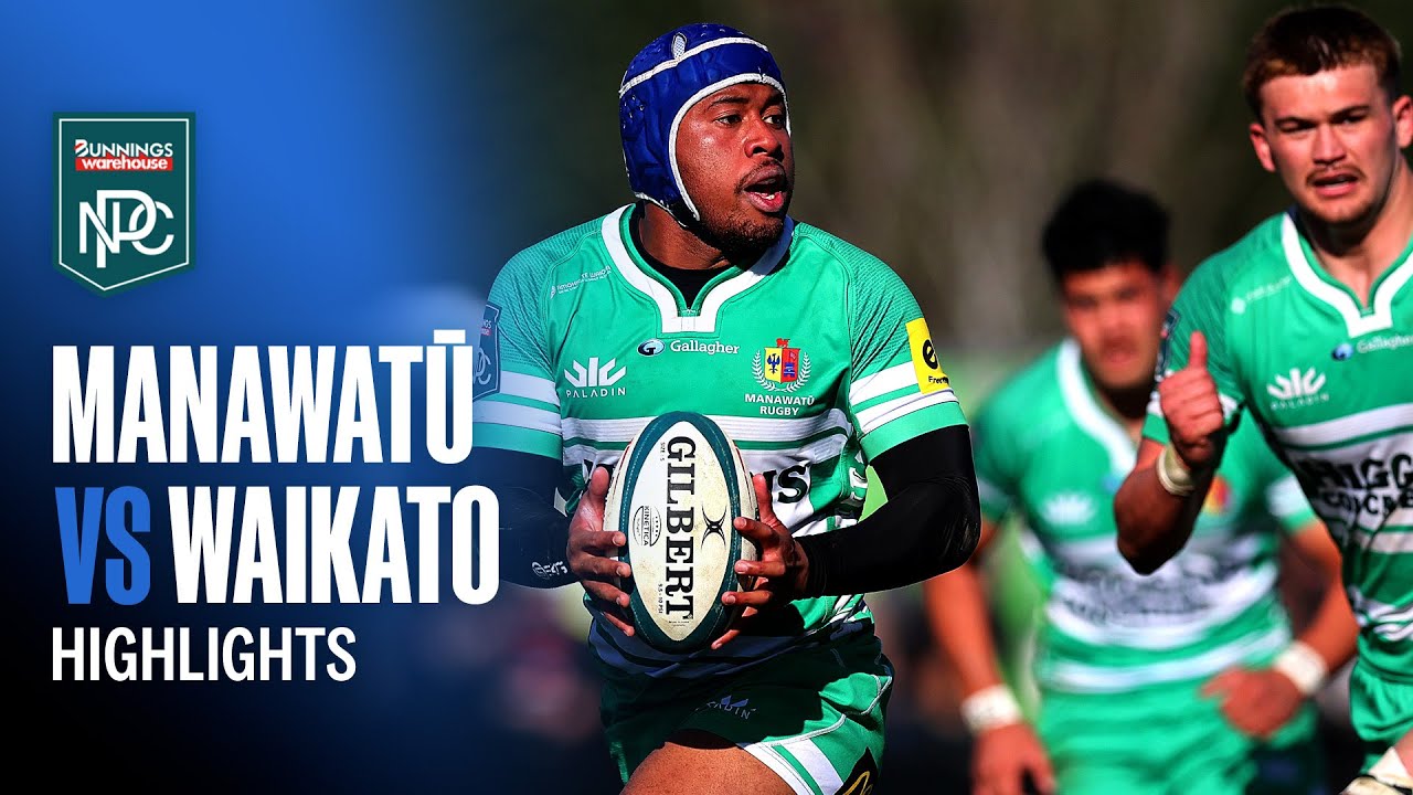 RD 6 HIGHLIGHTS | Manawatū v Waikato (Bunnings NPC 2025)