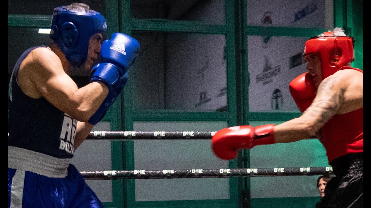 VIDEO SHORT - Gym Boxe - Light Boxe - BARONI (rosso) vs ARRIGA (blu) - Over +81 kg  18/12/2022