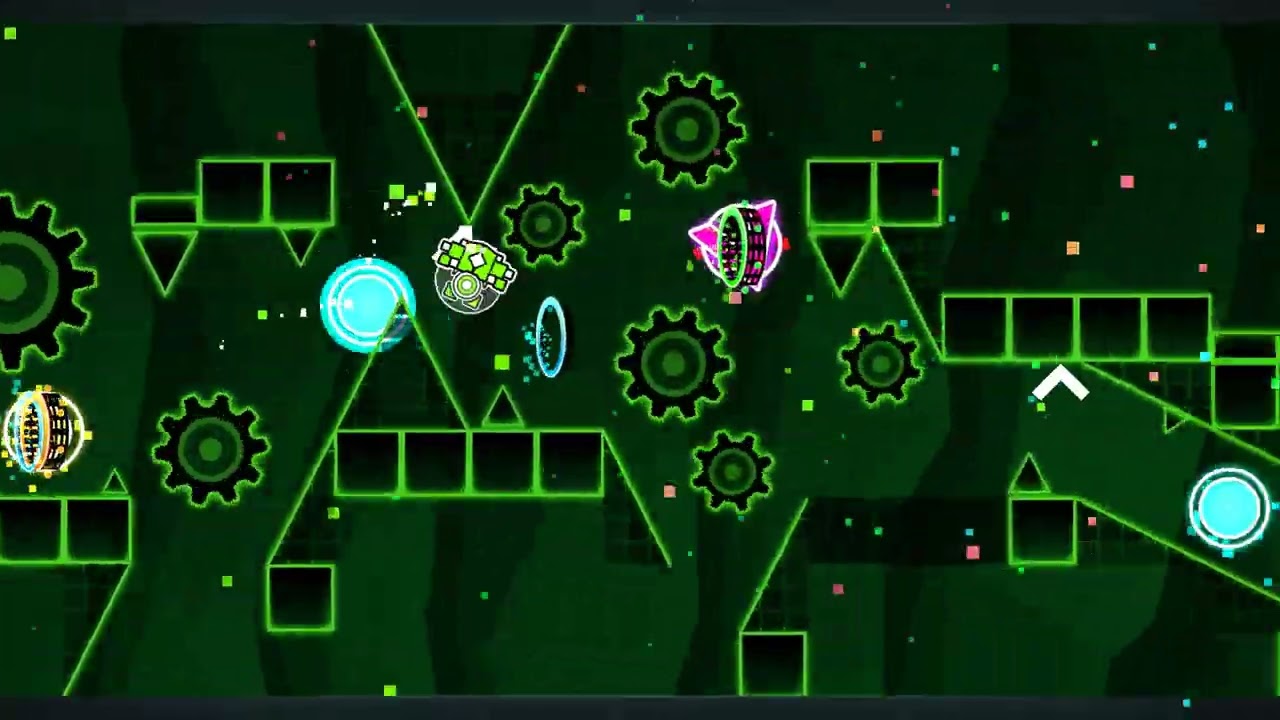 [4k 60 fps] A. G. I. T. E. old but it`s the strange completion with clicks | Geometry Dash 2.11