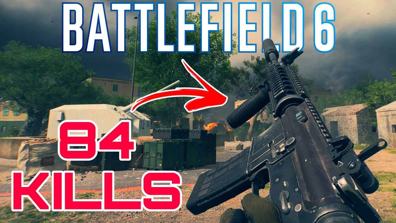 80+ Kills M4A1 Carbine Iberian Offensive: Kings Battery Conquest - BF6 (+Attachments)