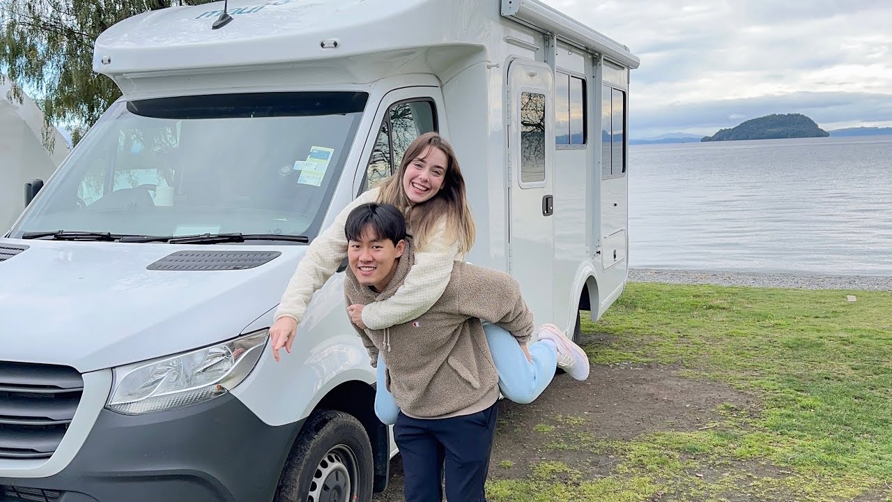 Korean Aussie Couple Camper-van Life In The Middle of Winter! | Travel VLOG full edition
