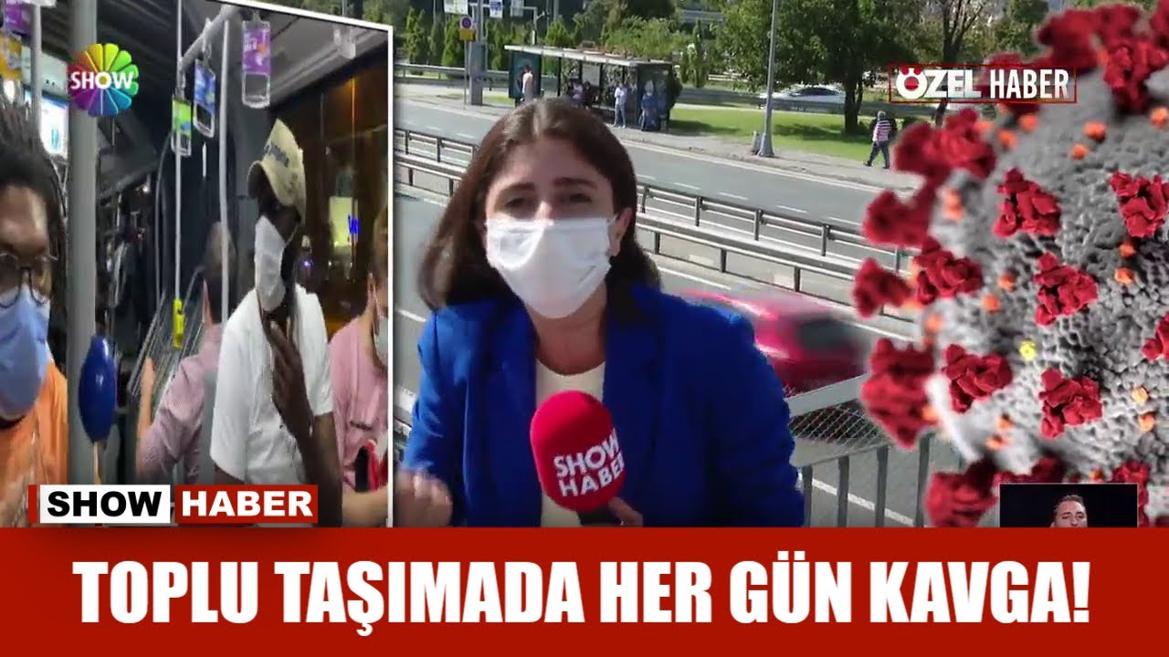 Toplu taşımada her gün kavga!