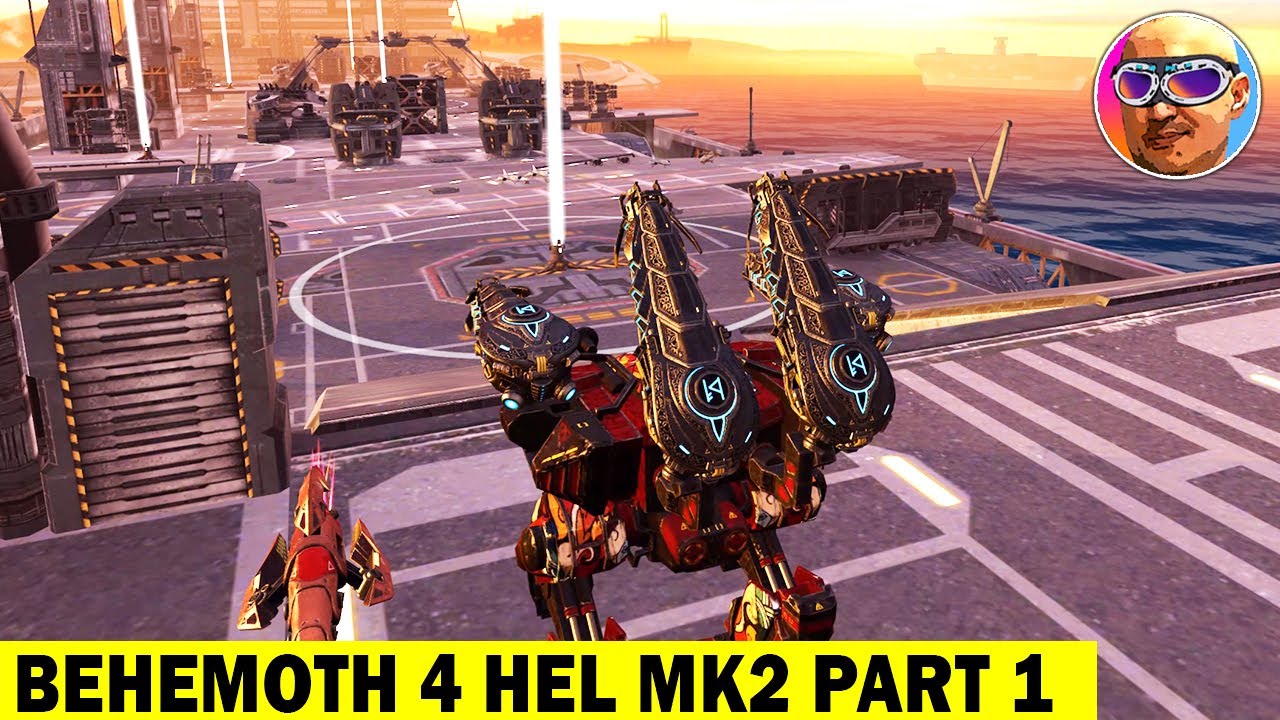 BEHEMOTH ADVENTURE WAR ROBOTS BEHEMOTH 4 HEL MK2 PART 1