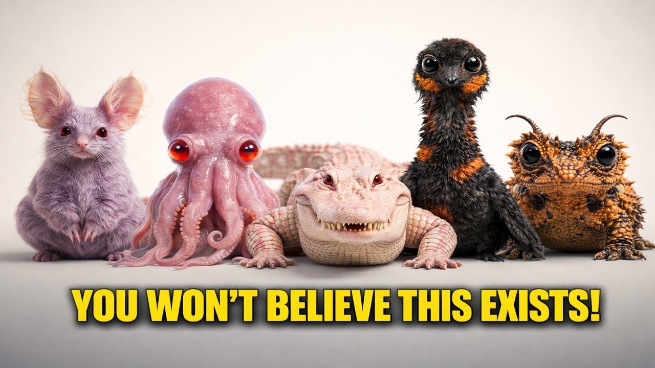 Top 10 Unique Animals You Won’t Believe Exist 😱 | Nature’s Strangest Creatures