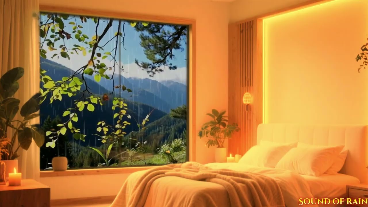 Deep Sleep with Gentle Rain Sounds | ASMR for Relaxation