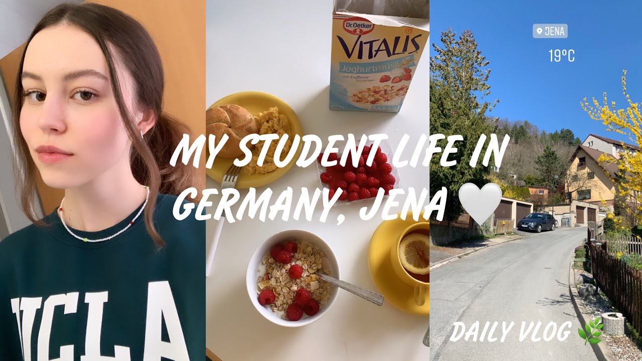 Living alone in Jena✨🌸🌿 skincare, sport, cooking, meeting with friends