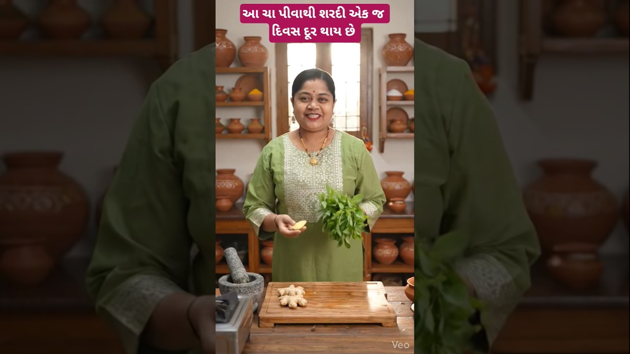 જો તમને શરદી થાય તો આ ચા બનાવી પીવો એક જ દિવસ માં ફાયદો થશે.