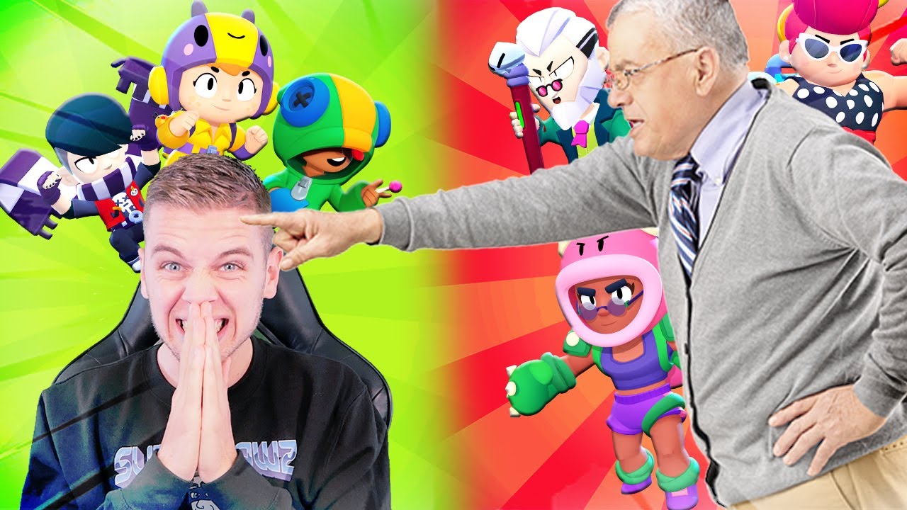 LEERLING VS LERAAR IN BRAWL STARS!!