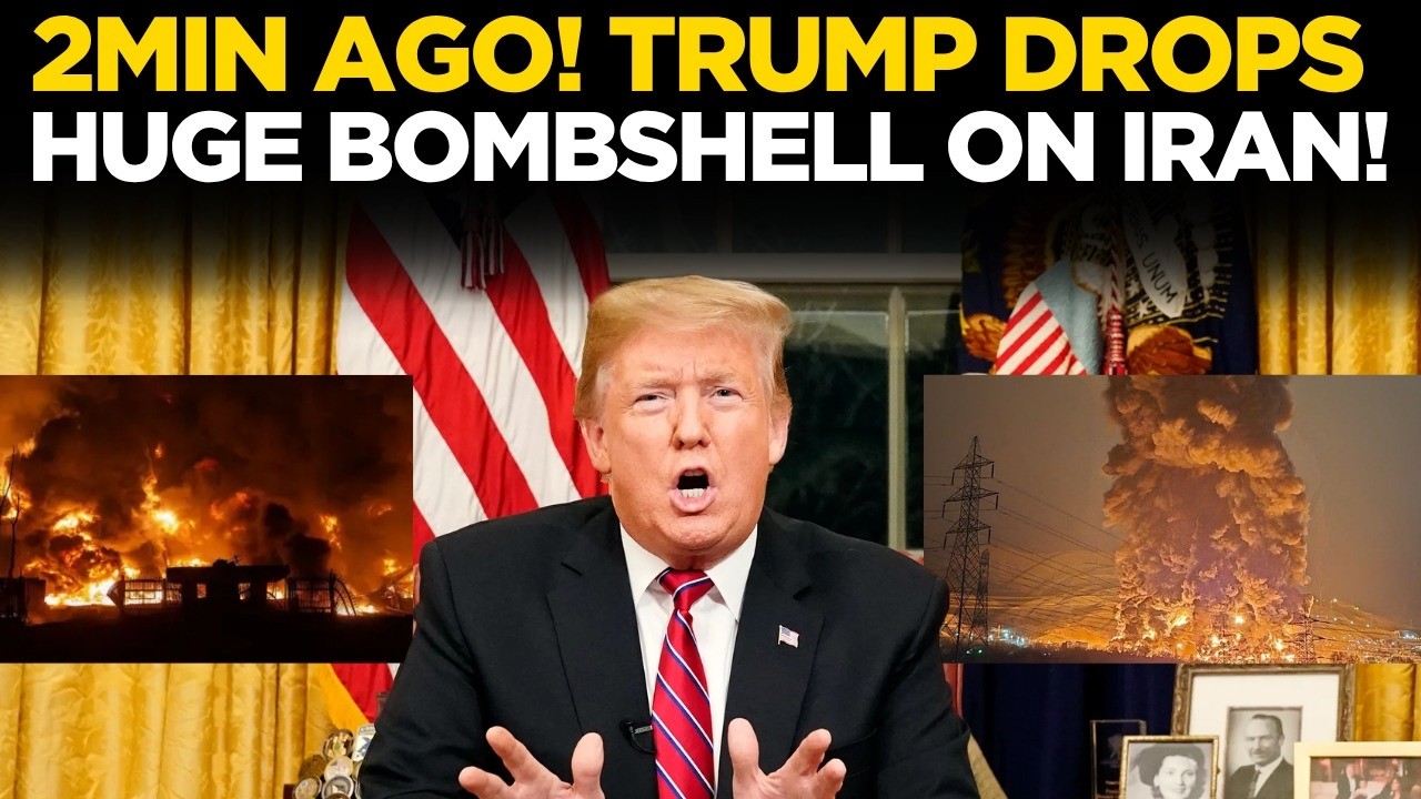 Donald Trump LIVE: Trump Drops Huge Announcement, Khamenei In Shock! | US- Iran War LIVE | Watch