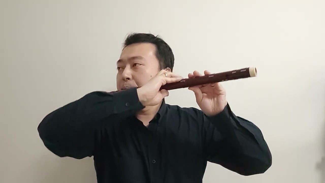 中国竹笛名曲《小放牛》Chinese Bamboo Flute《The Cowherd Boy》