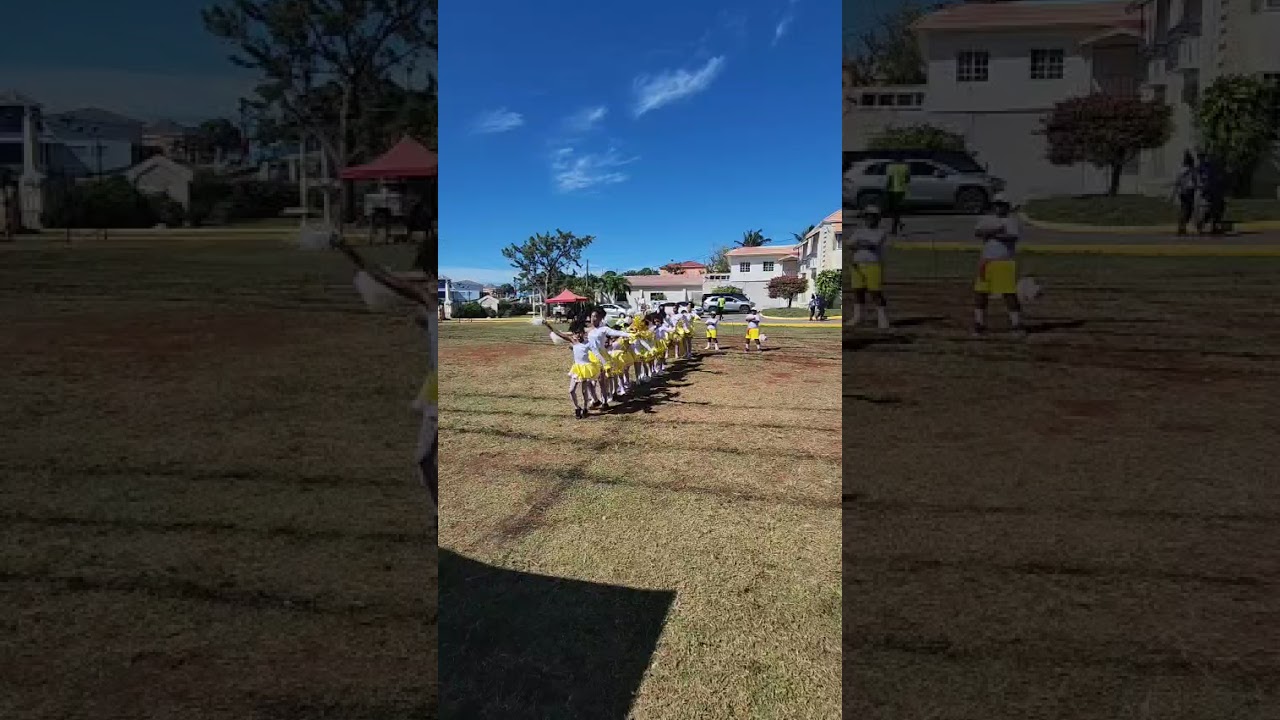 Great Start Academy Sunflower (yellow house) cheerleading 