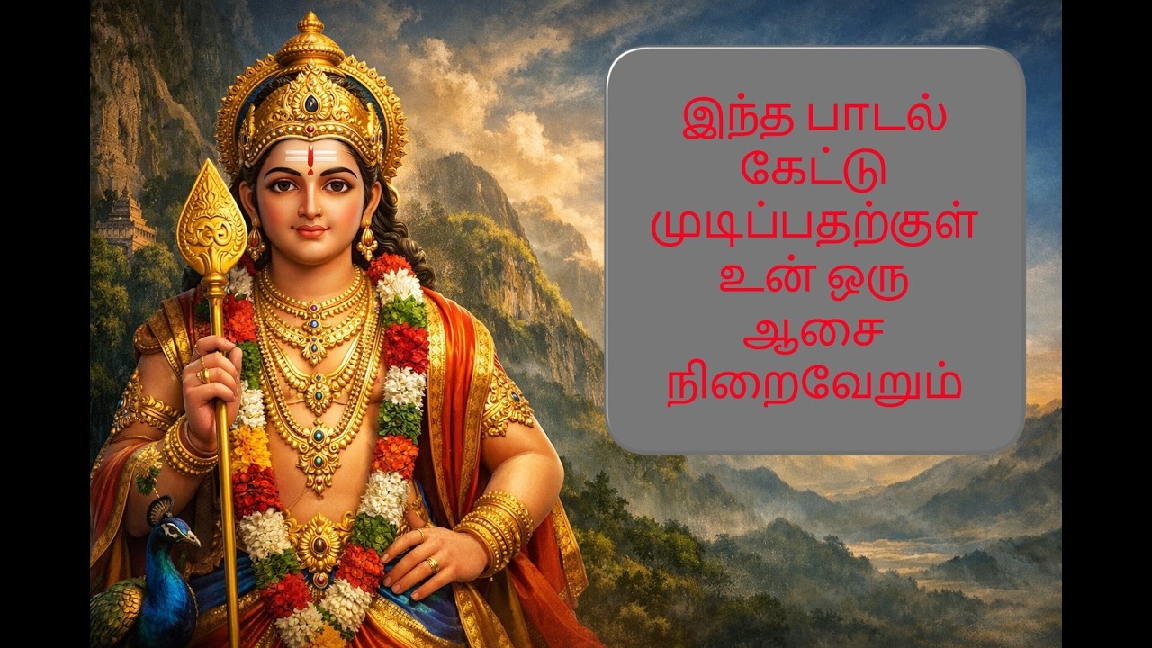 பச்சை மயில் வாகனனே சிவ – மனதை உருக்கும் முருகன் பக்திப் பாடல்