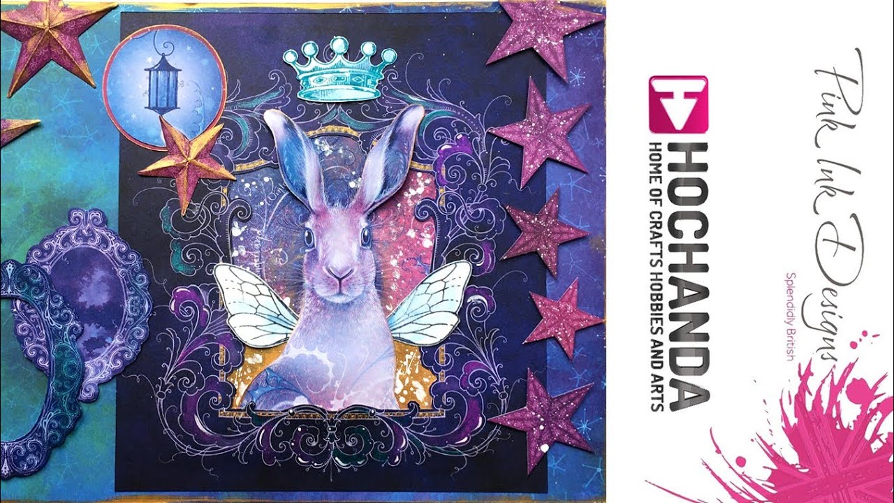 Pink Ink Designs On Hochanda. Winter Papers Collage.