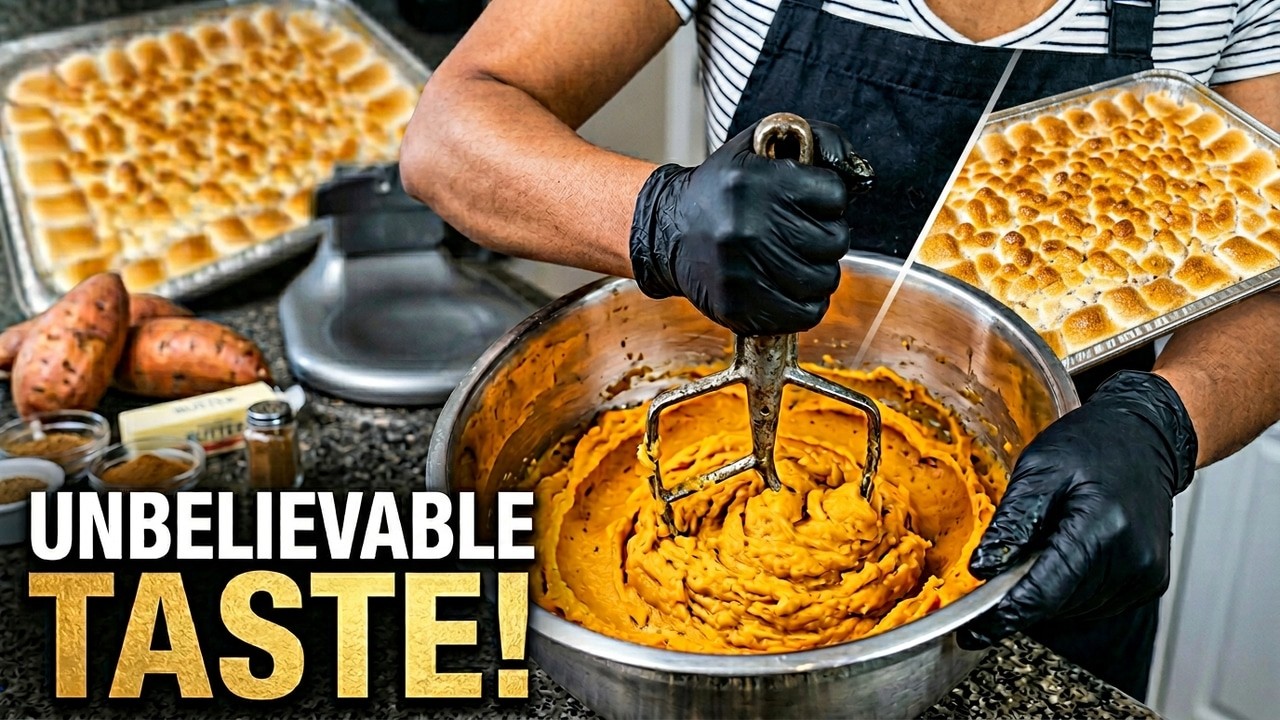 Definitely Delicious Sweet Potato Souffle | Holiday Dessert That Steals The Show