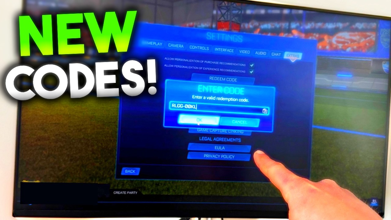 В Rocket League добавили НОВЫЕ коды?!