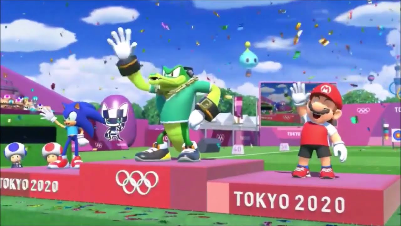 Mario & Sonic at the Tokyo 2020 Olympic Games - Archery (All Characters)