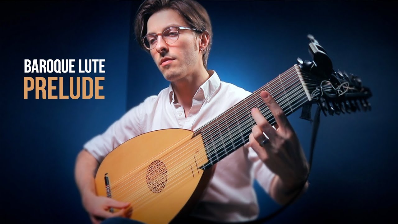 Two Preludes in D minor for Baroque Lute