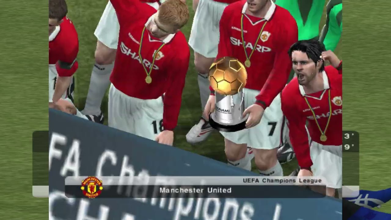 Manchester United vs. Barcelona - Champions League 1998-99 (PES 6 PC)