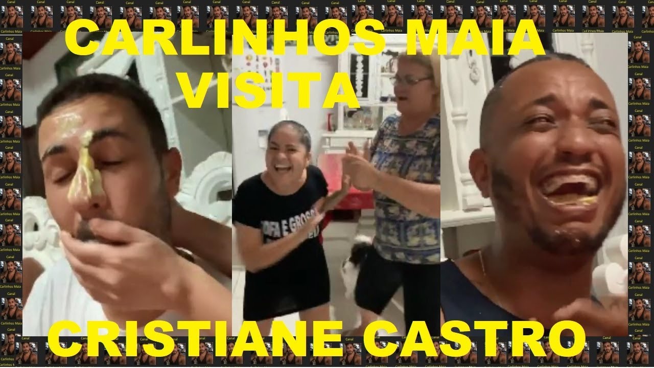 Carlinhos Maia Visita Cristiane Castro e Sua Irmã Rita Com Verinha