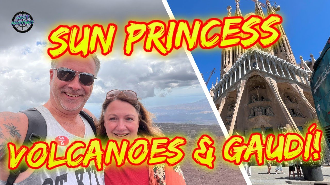 Sun Princess | Messina, Naples & Barcelona Finale | Volcanoes, Views & Farewell!🌋🌊🌇