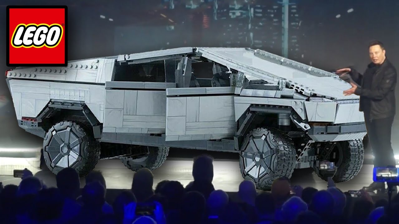 БОЛЬШЕ МАШИН LEGO В НАТУРАЛЬНУЮ ВЕЛИЧИНУ (Porsche, Tesla и другие)