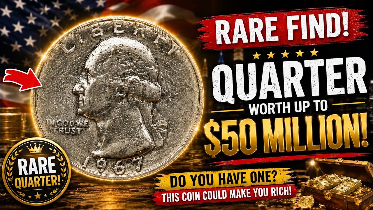 Top 10 Rare Quarter Dollar Coins Worth Big Money &ndash; Check Yours Now!