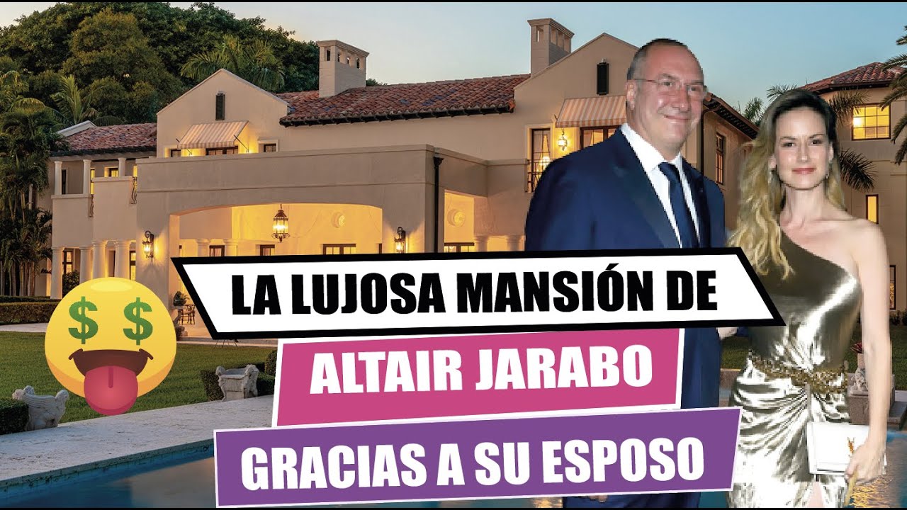 🤑La lujosa mansión🏠 de ALTAÍR JARABO gracias a su esposo🤩