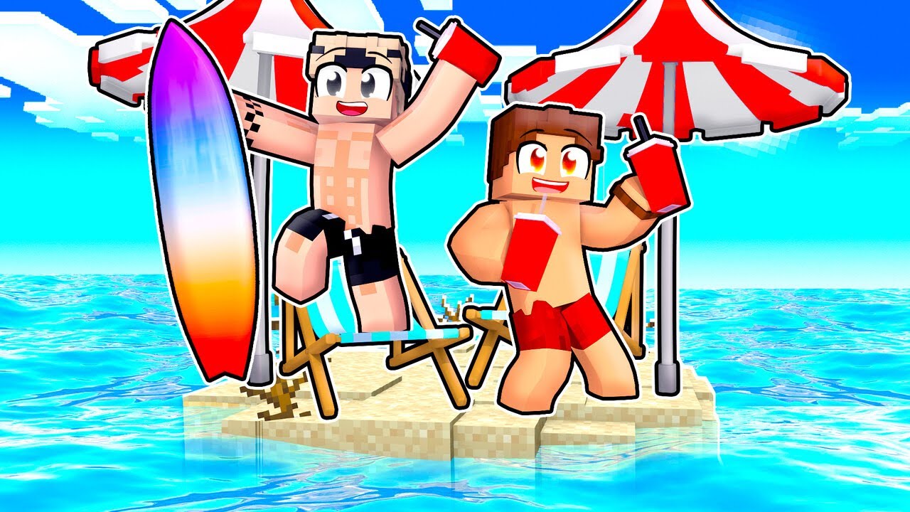 MINECRAFT PARTY INSEL &Uuml;BERLEBEN!