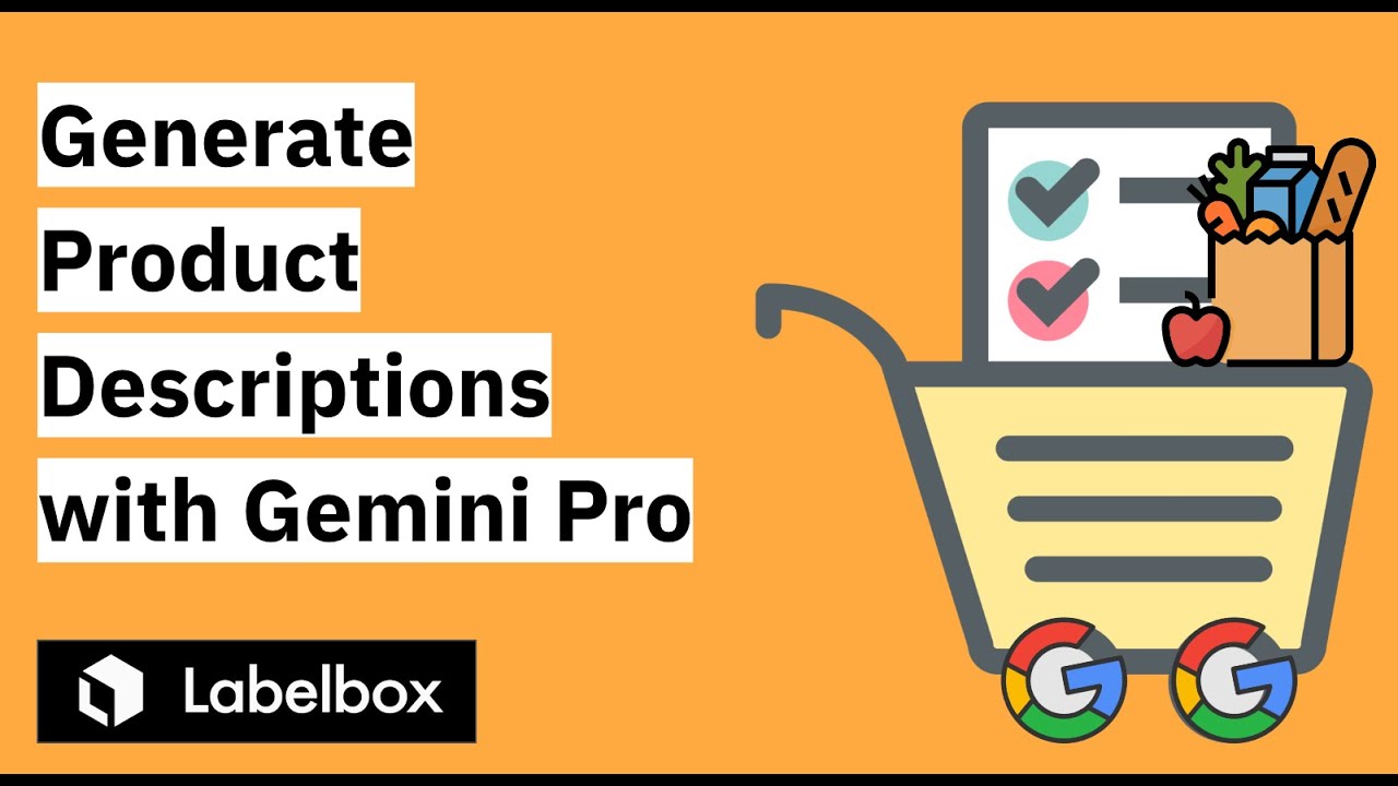 Generating Product Descriptions and Attributes with Google's Gemini Pro in Labelbox