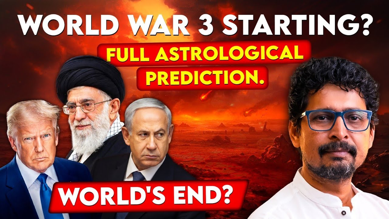 IRAN - US & ISRAEL Conflict | World War 3 Starting? Full Astrological Analysis | Vaidehi Rama