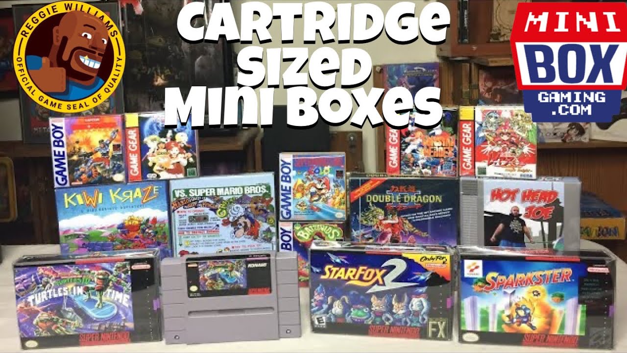 MiniBox Gaming - Protective Mini Boxes for your Retro Games