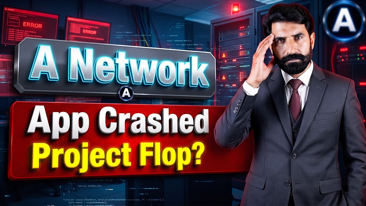 A Network Application Crashed, Project Flop? | ANET Update | ANT Network Update | Albarizon TV